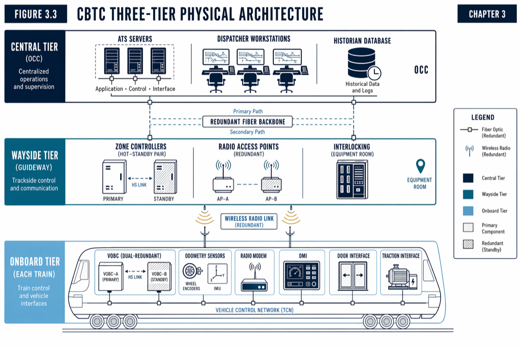 Three-Tier Physical Architecture