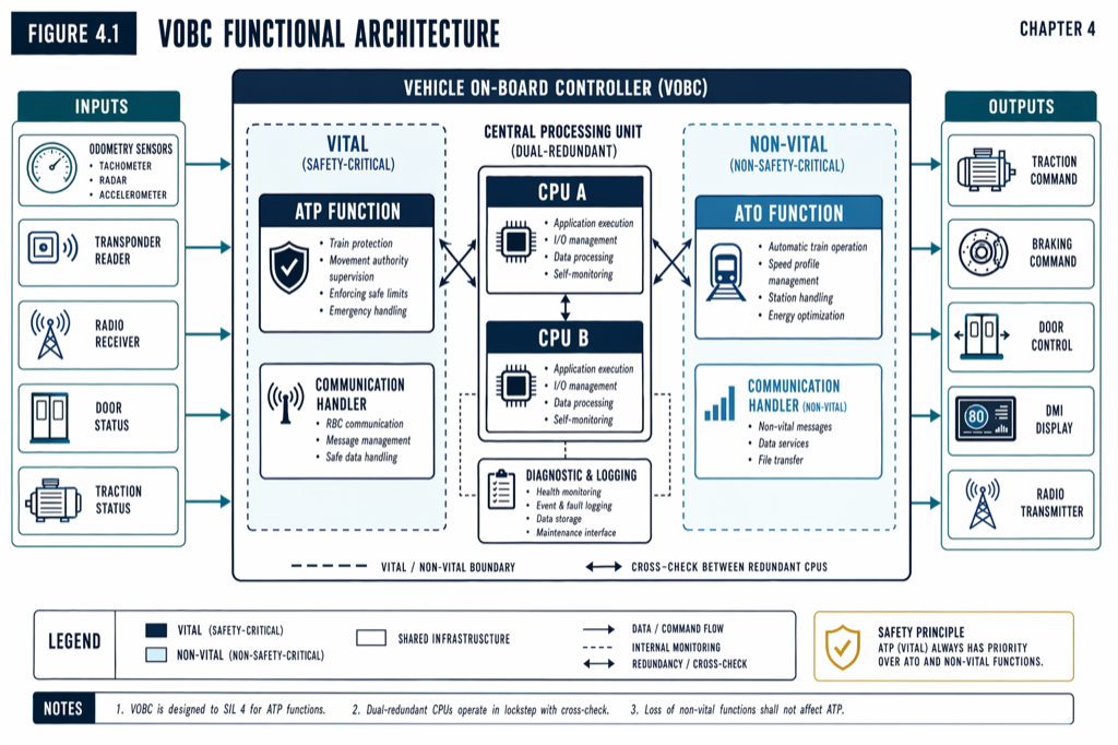 VOBC functional architecture