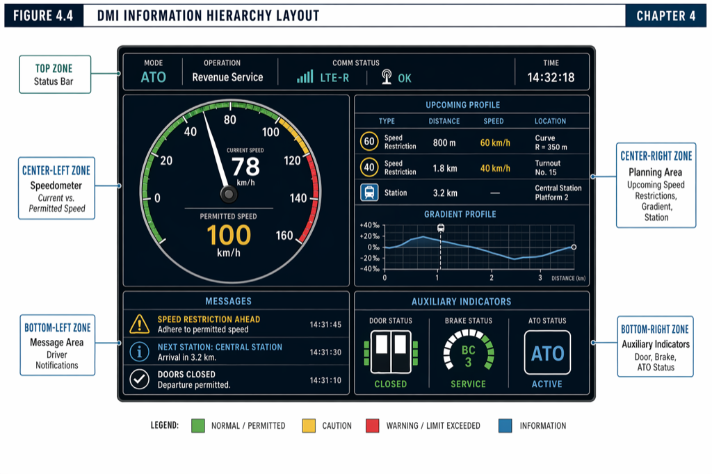 Driver-Machine Interface (DMI) Layout