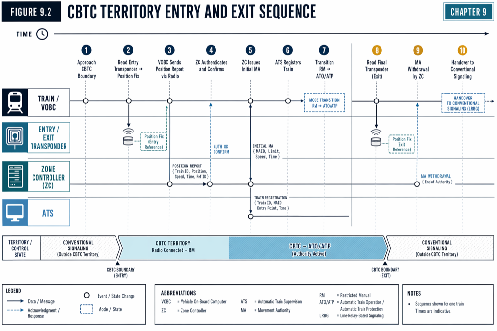 Territory Entry / Exit Sequence