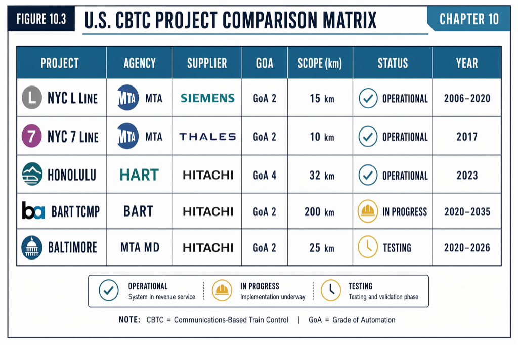 Project Comparison Matrix