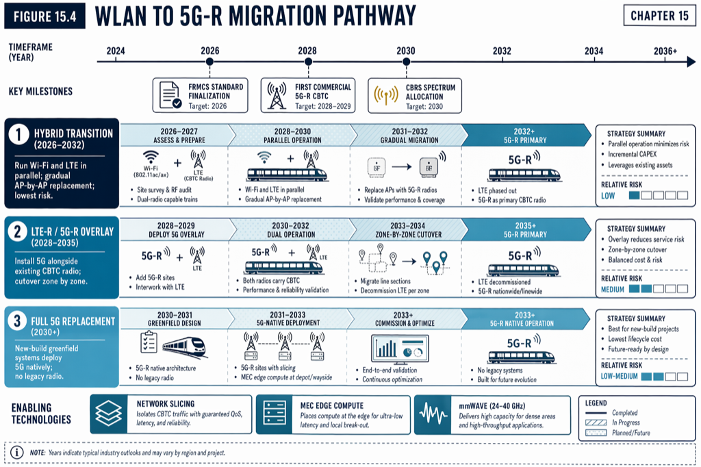 5G Migration Path for CBTC